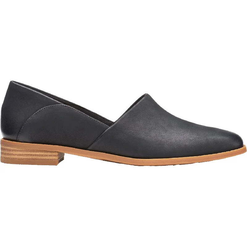 Casual Shoes with graduation-Casual-shoes-for-winter-picnics-Women's Clarks Pure Belle Black Leather