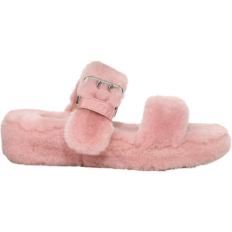 Refreshed Slippers-Cozy slippers for lounging indoors all day-Women's UGG Fuzz Yeah Pink Sheepskin