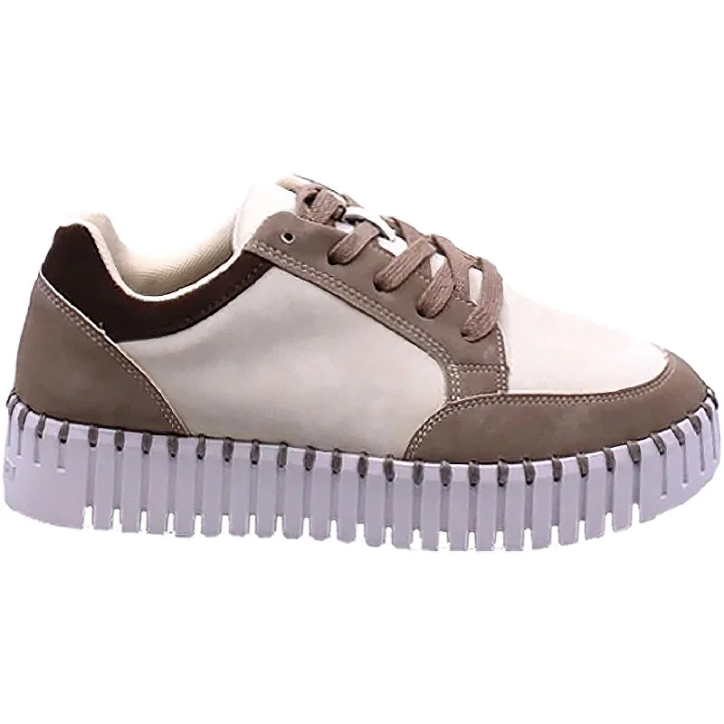 Casual Shoes color block-Stylish-casual-shoes-for-casual-days-Women's Ilse Jacobsen Tulip 4092 Platform Lily/White Synthetic