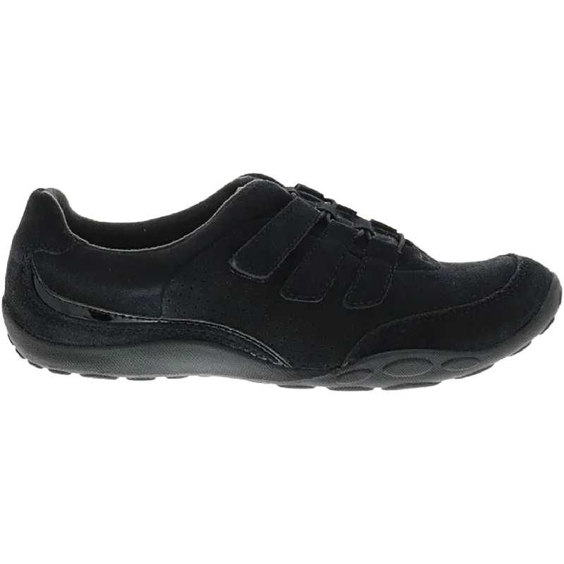 Casual Shoes hiking-Casual-shoes-with-comfortable-soles-Women's Clarks Haley Gem Black Suede